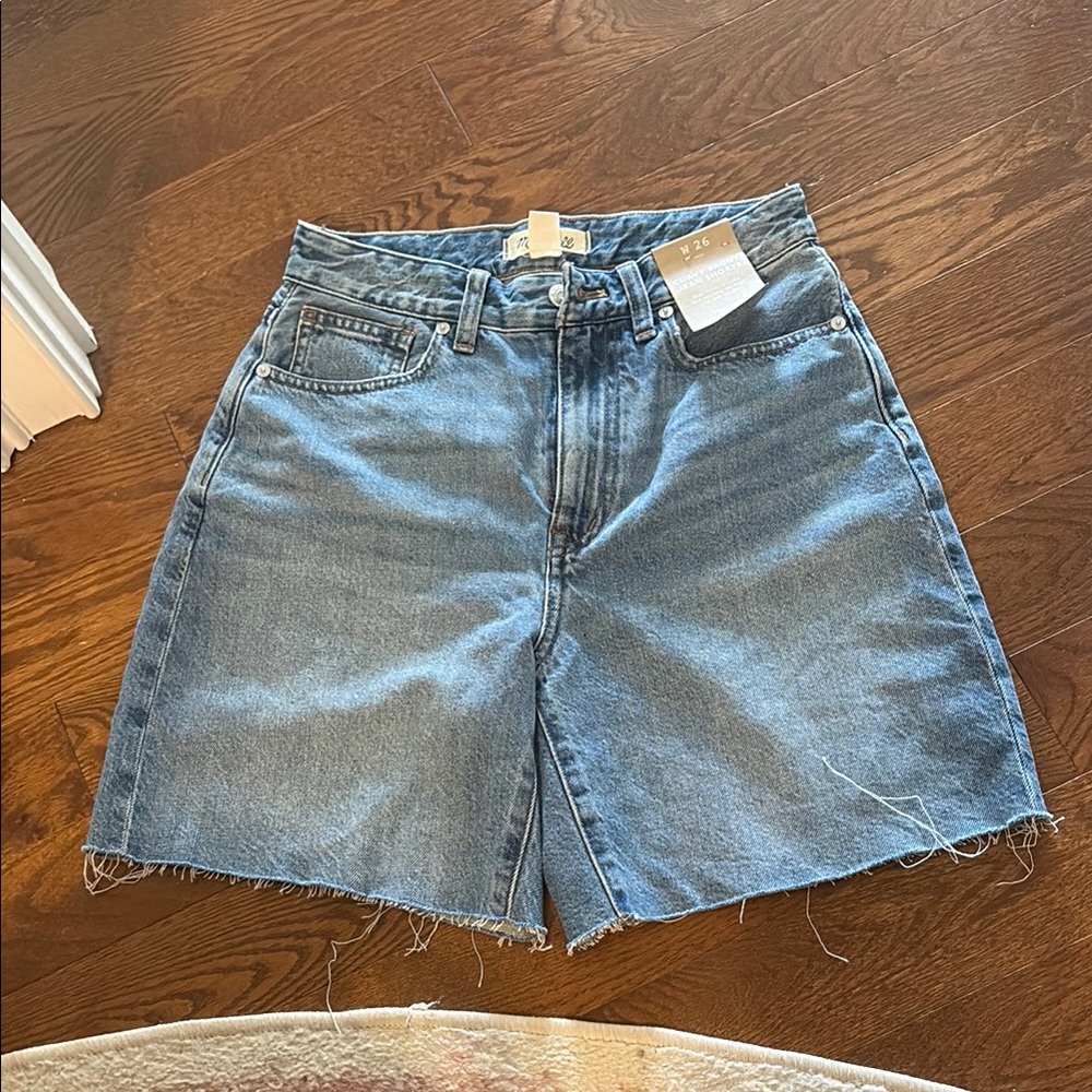 Madewell Blue Denim Shorts